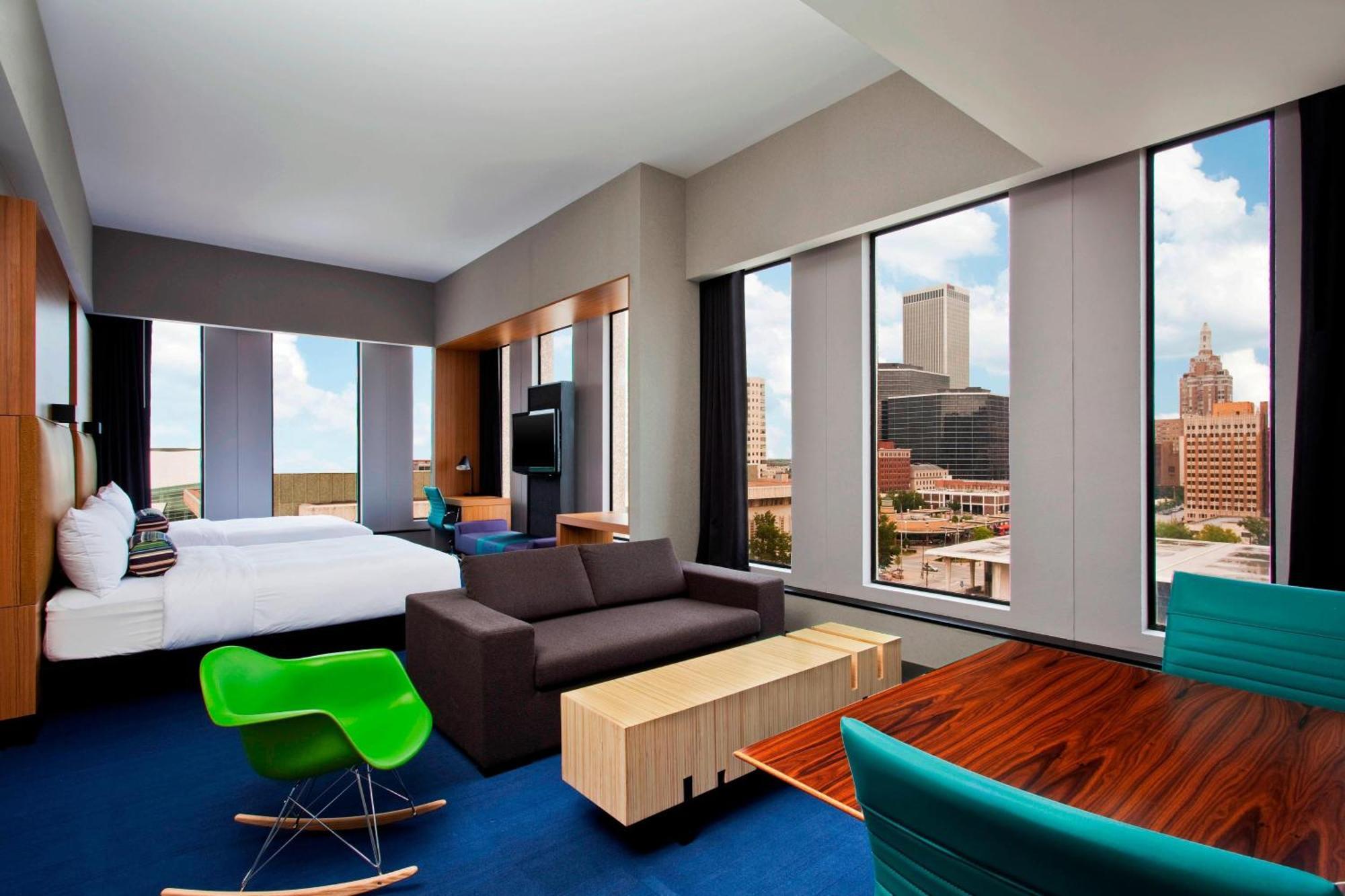 Отель Aloft Tulsa Downtown Экстерьер фото
