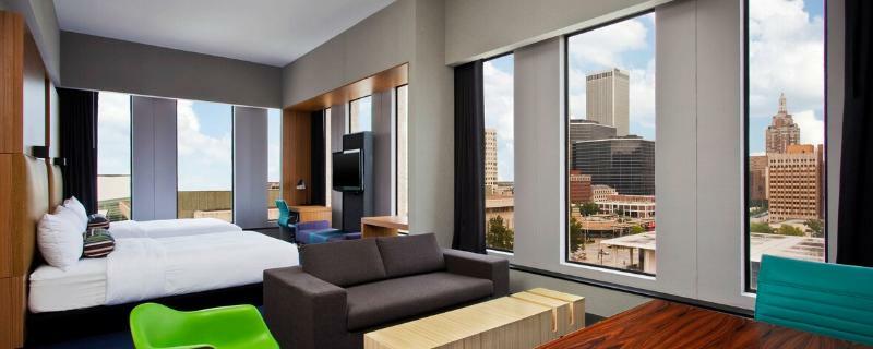 Отель Aloft Tulsa Downtown Экстерьер фото